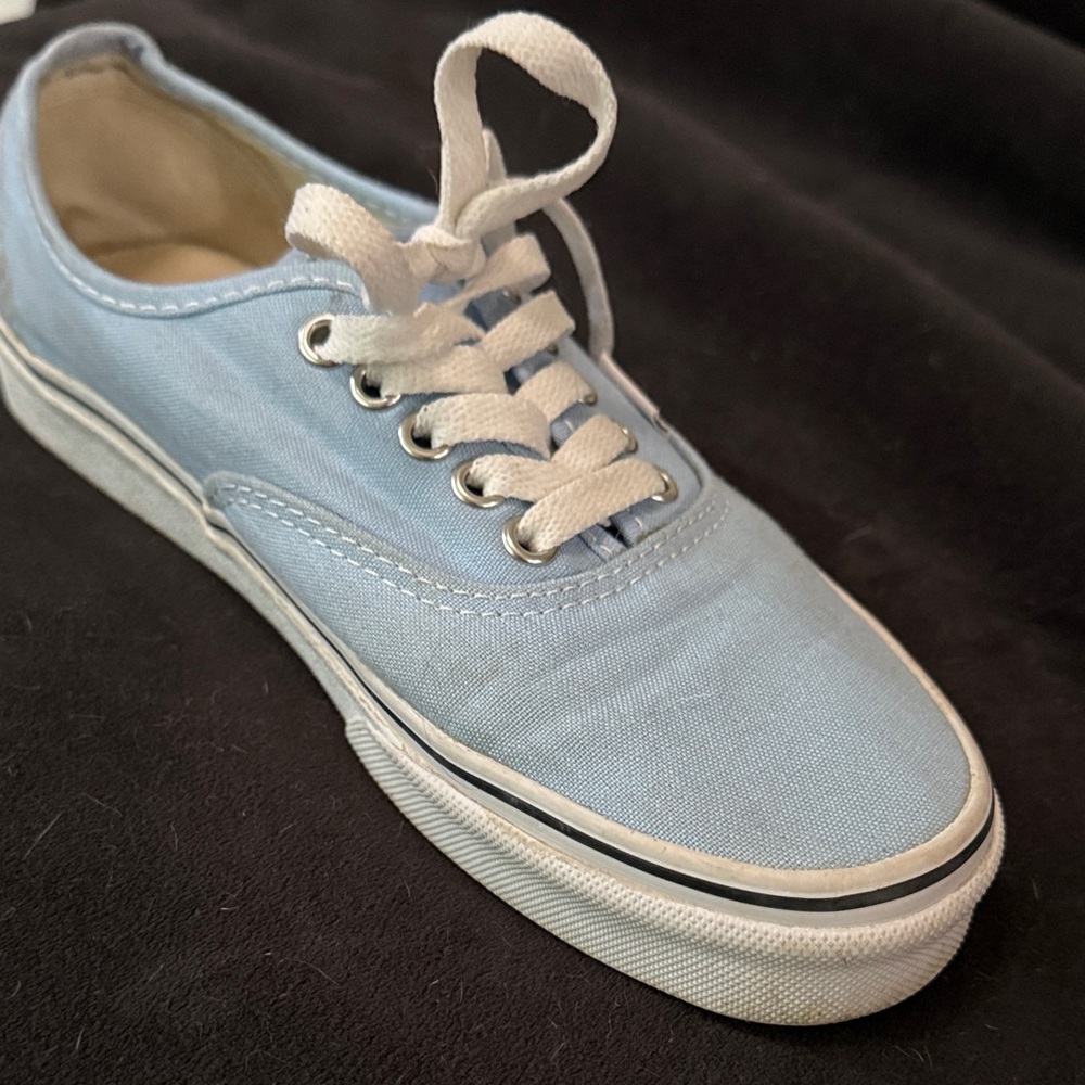 Vans Sky Blue Canvas Sneakers
